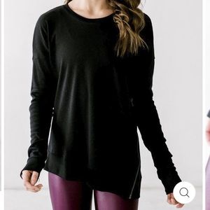 DYI Black Pullover Sweatshirt